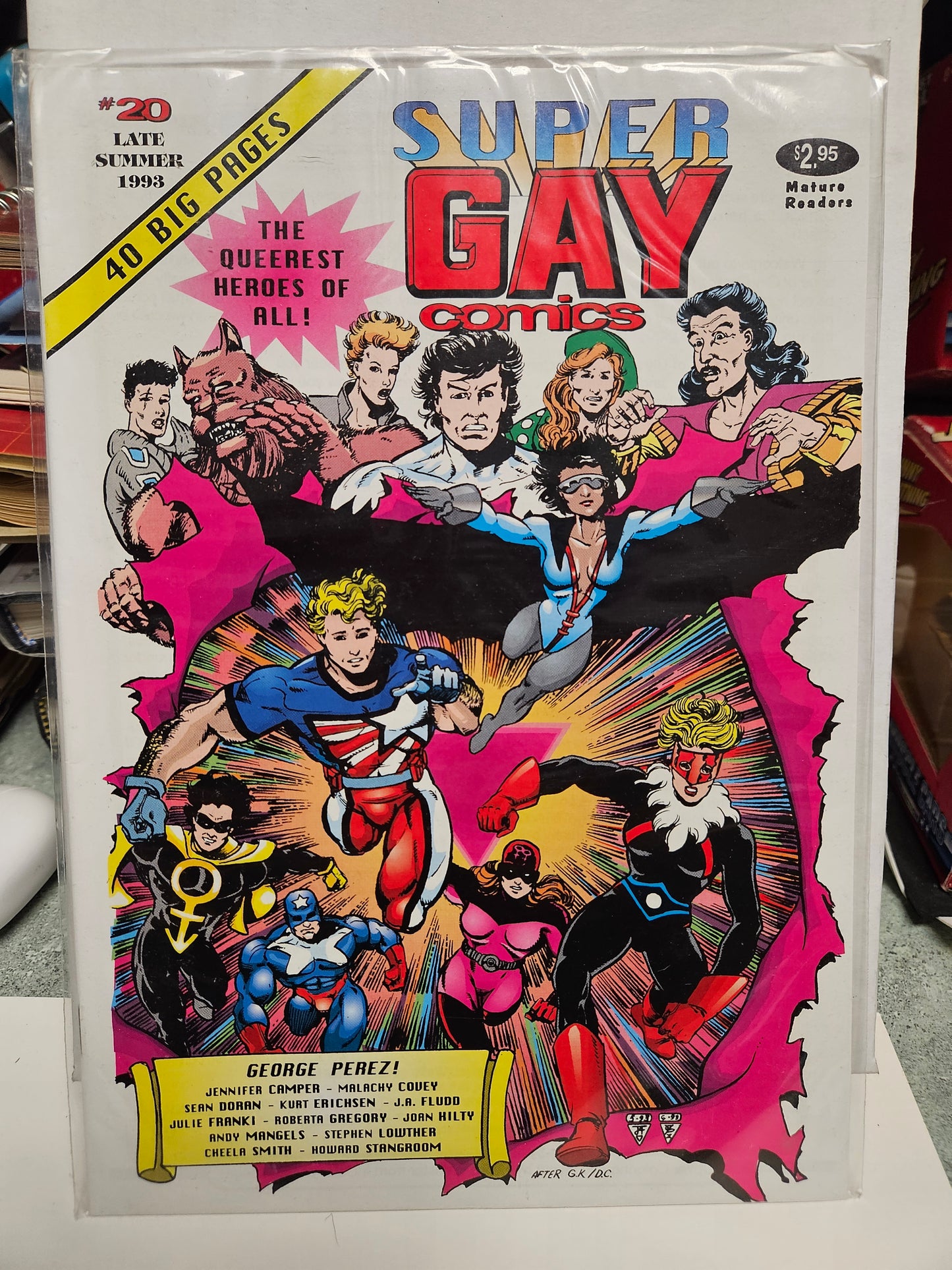 Super Gay Comics #20 1993 GAY COMICS MATURE