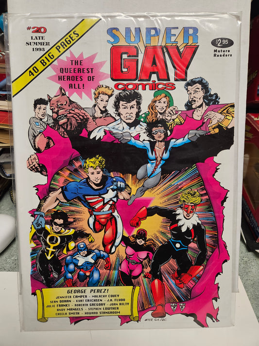Super Gay Comics #20 1993 GAY COMICS MATURE