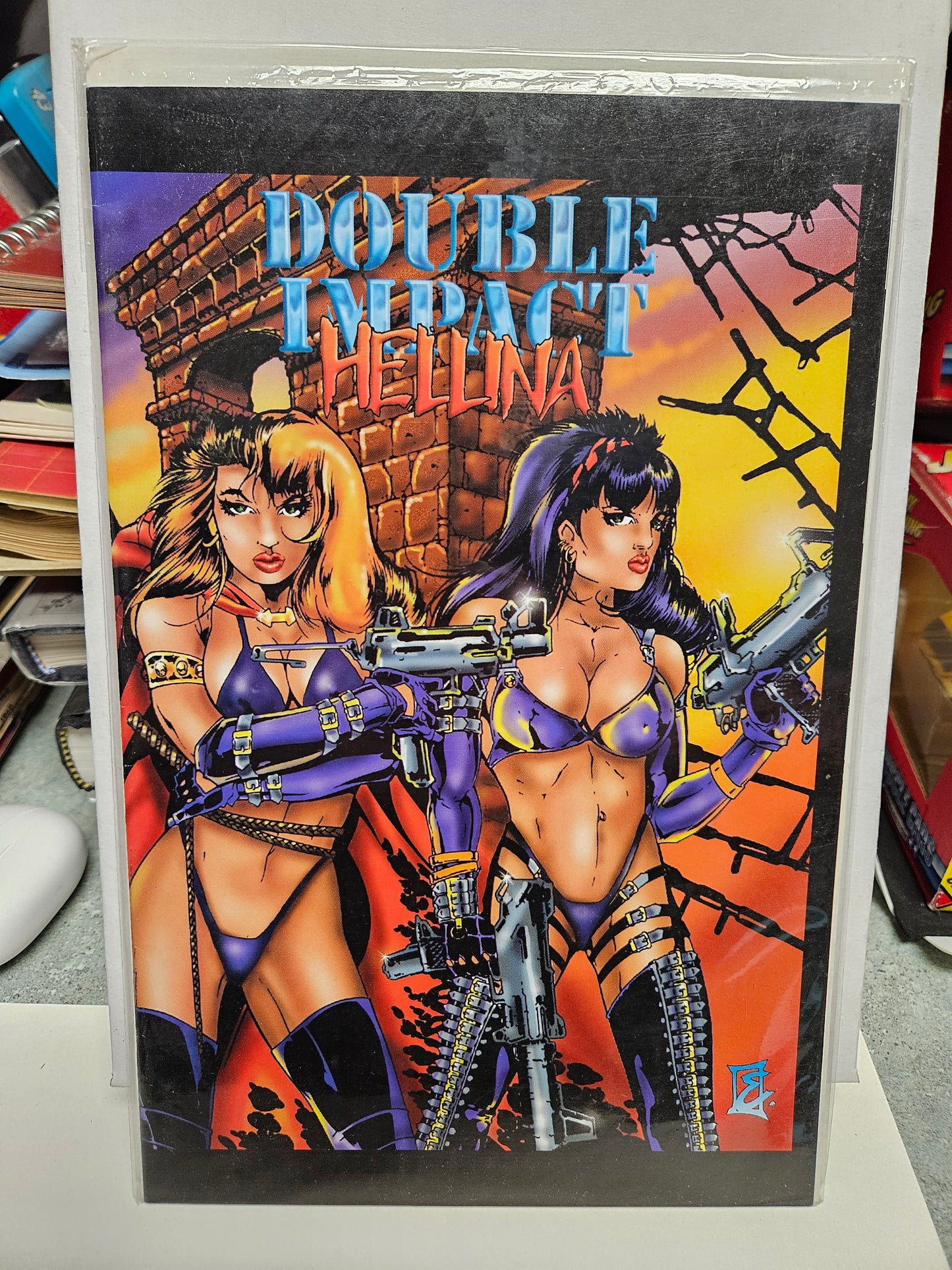 Double Impact Hellina #1 1996 HIGH IMPACT MATURE