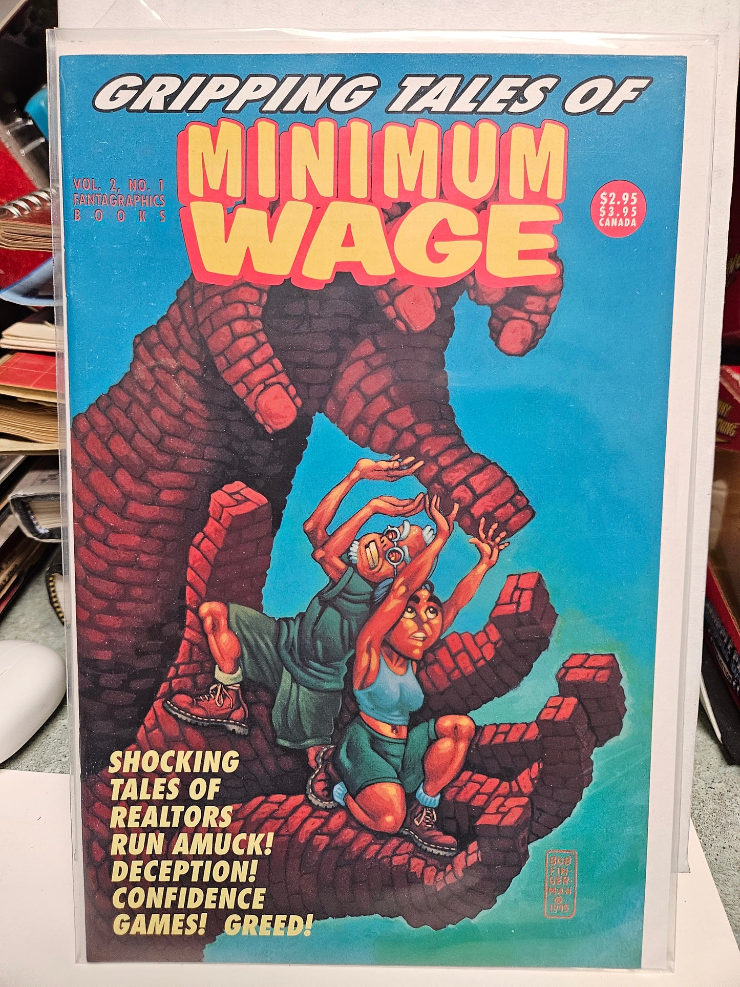 Gripping Tales of Minimum Wage #1 1995 FANTAGRAPHICS