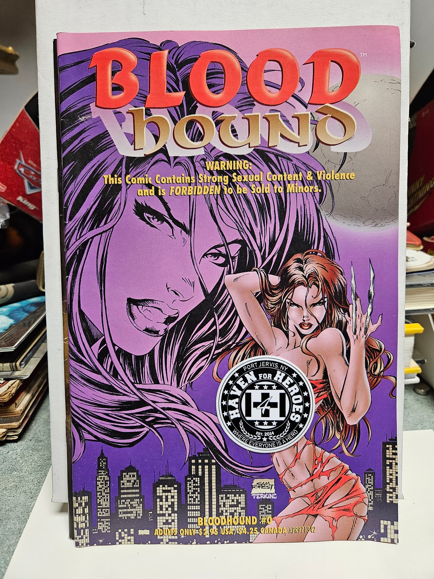 Blood Hound #0 1997 FORBIDDEN