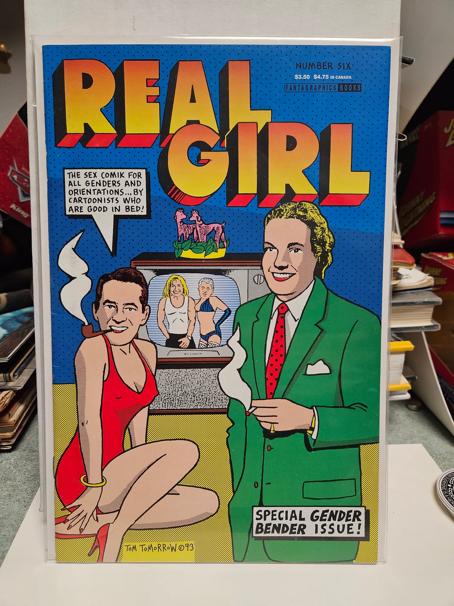 Real Girl #6 1993 FANTAGRAPHIC BOOKS