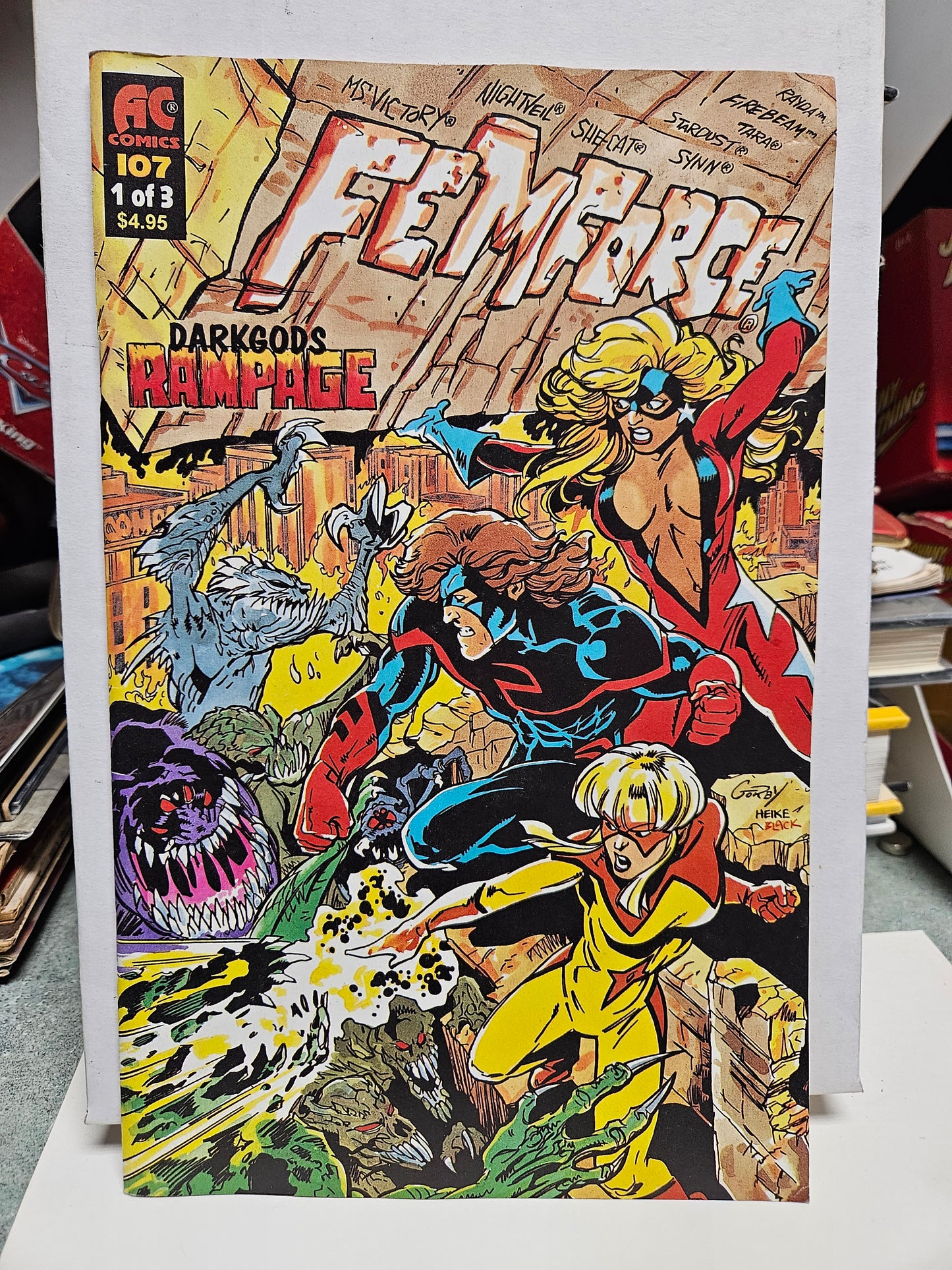 Femforce #107 1998 AC COMICS