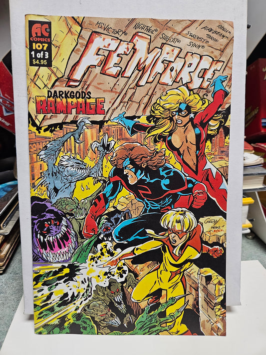 Femforce #107 1998 AC COMICS