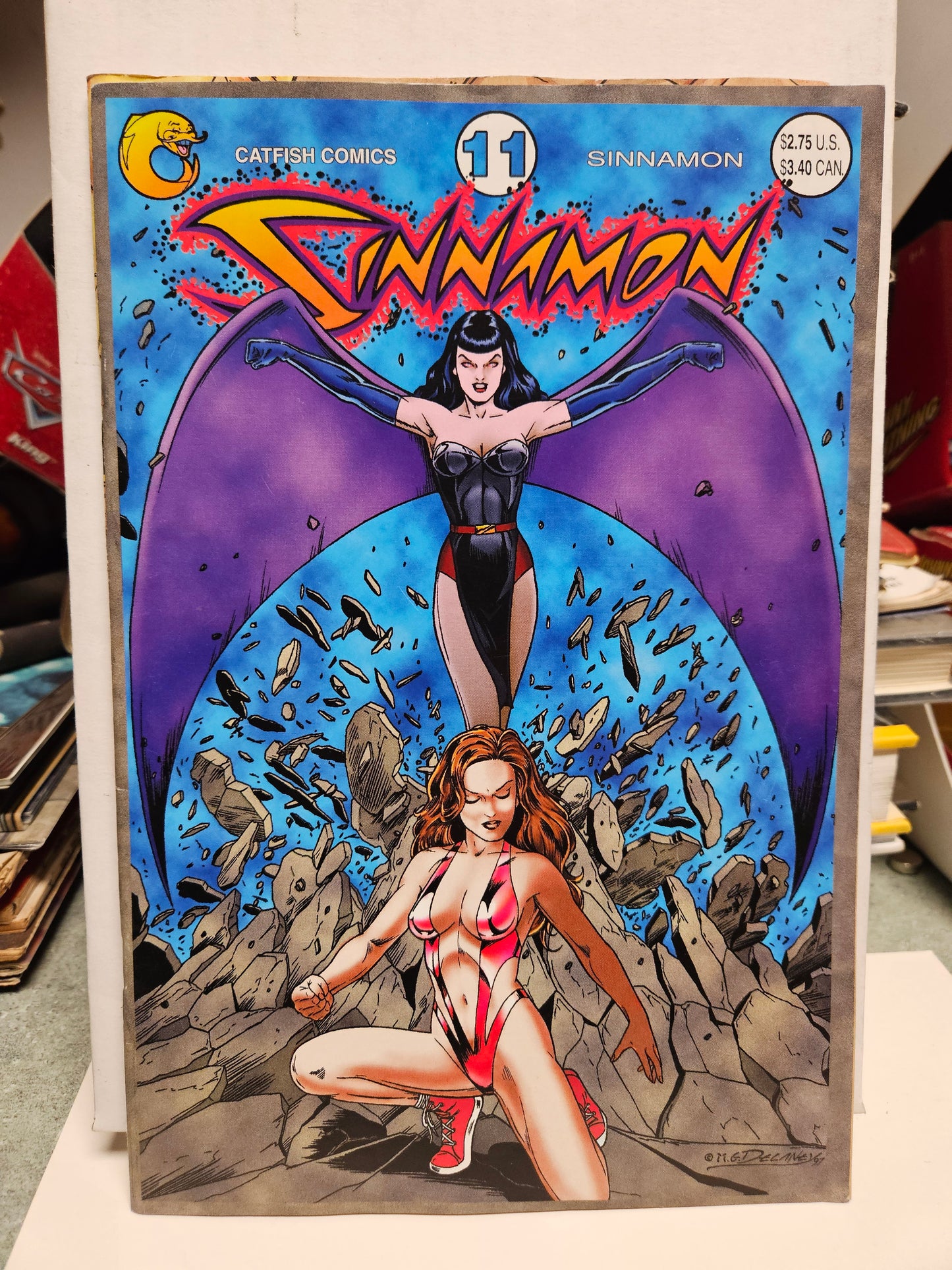 Sinnamon #11 1997 CATFISH COMICS