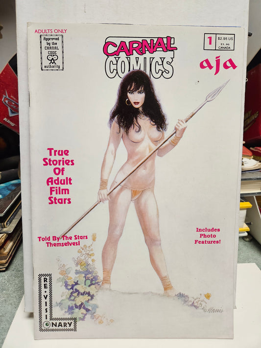 Carnal Comics Aja #1 1994 RE-VISIONARY PRESS MATURE