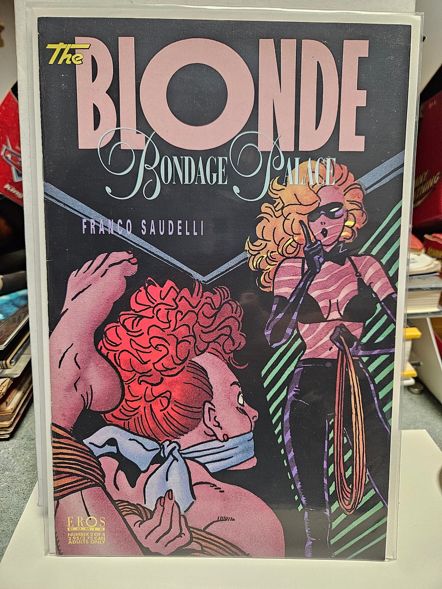 The Blonde: Bondage Palace #2 1994 EROS COMIX