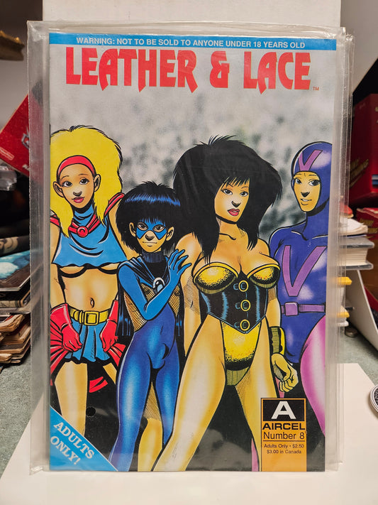 Leather & Lace #8 Sealed Polybag AIRCEL COMICS