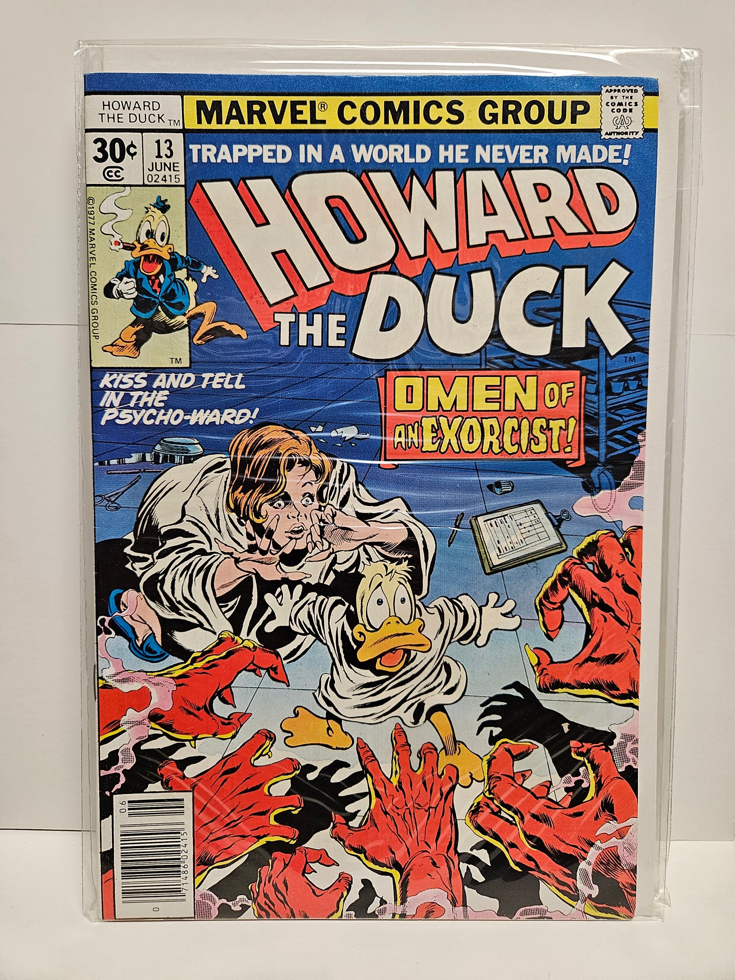 Howard The Duck #13 1977 MARVEL FIRST APPEARANCE OF KISS
