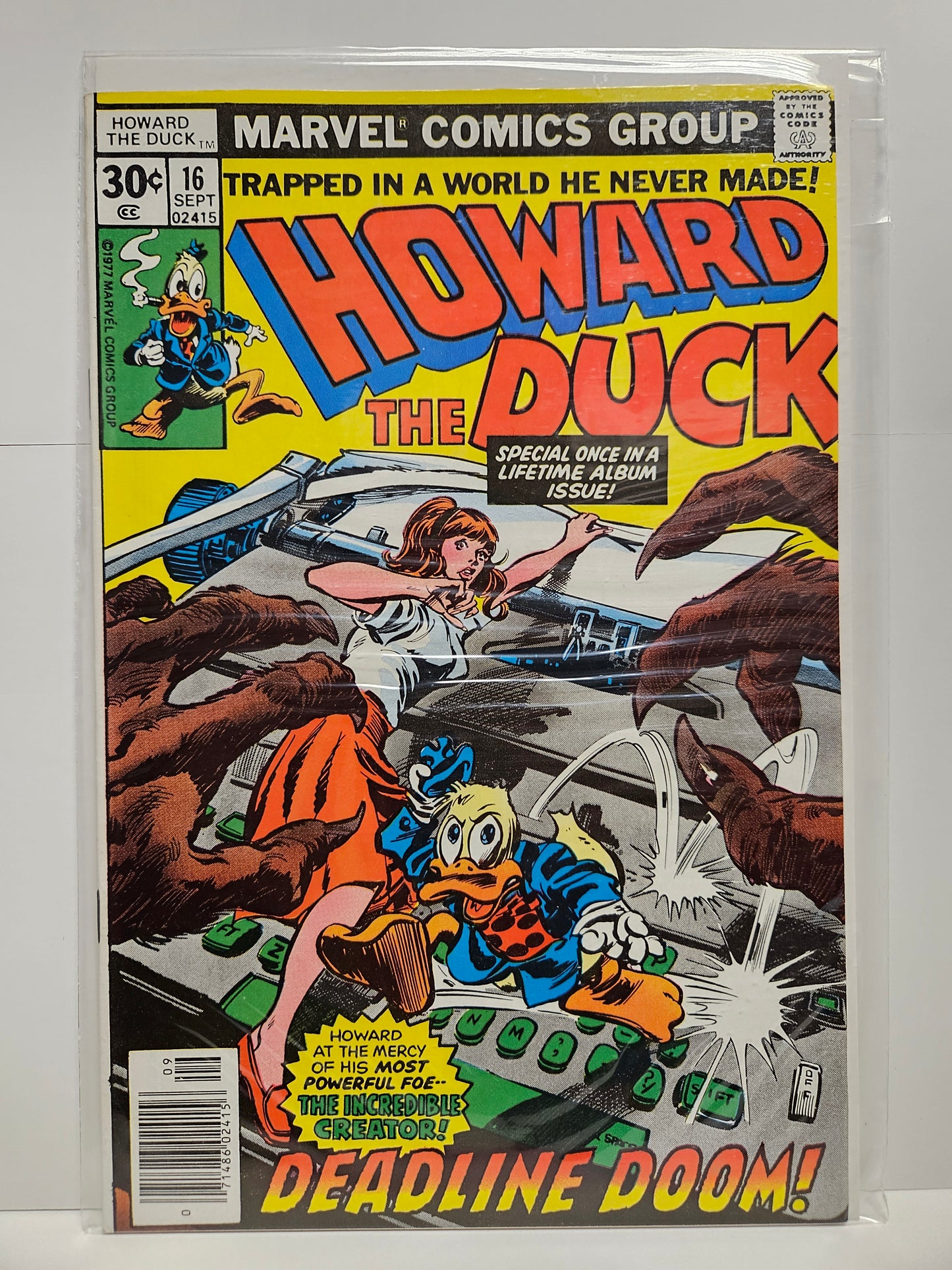 Howard The Duck #16 1977 MARVEL