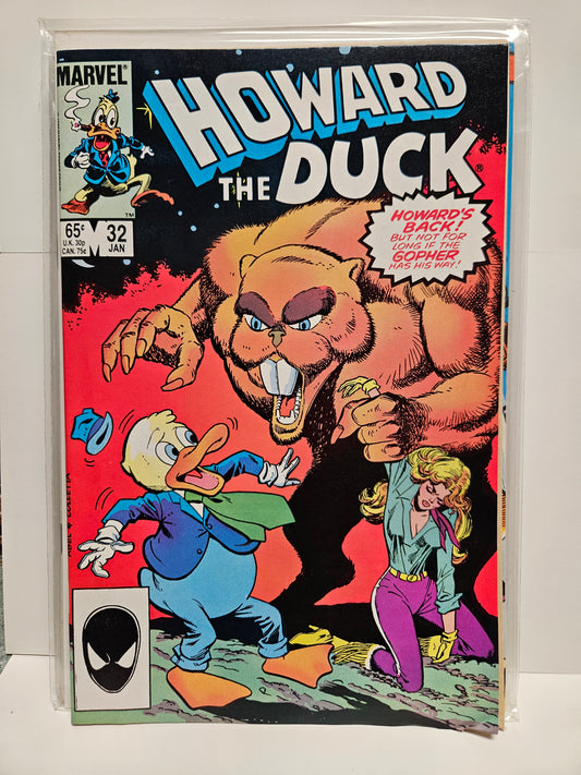 Howard The Duck #32 1986 MARVEL