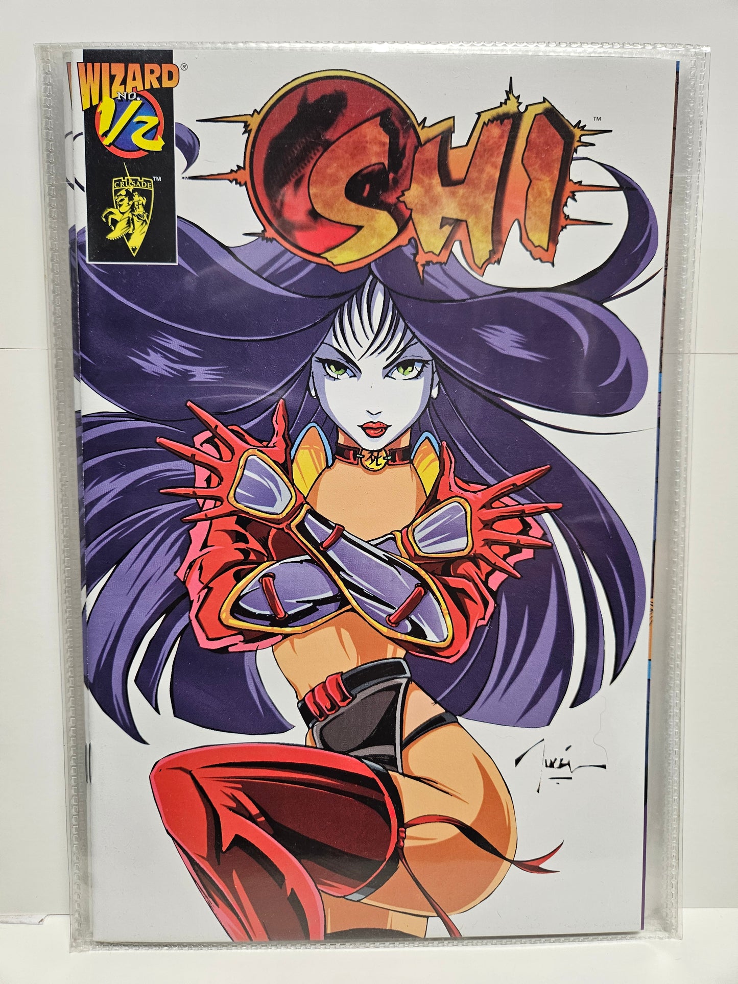 Manga Shi #1.5 1996 WIZARD w/ CERTIFICATE OF AUTHENTICITY