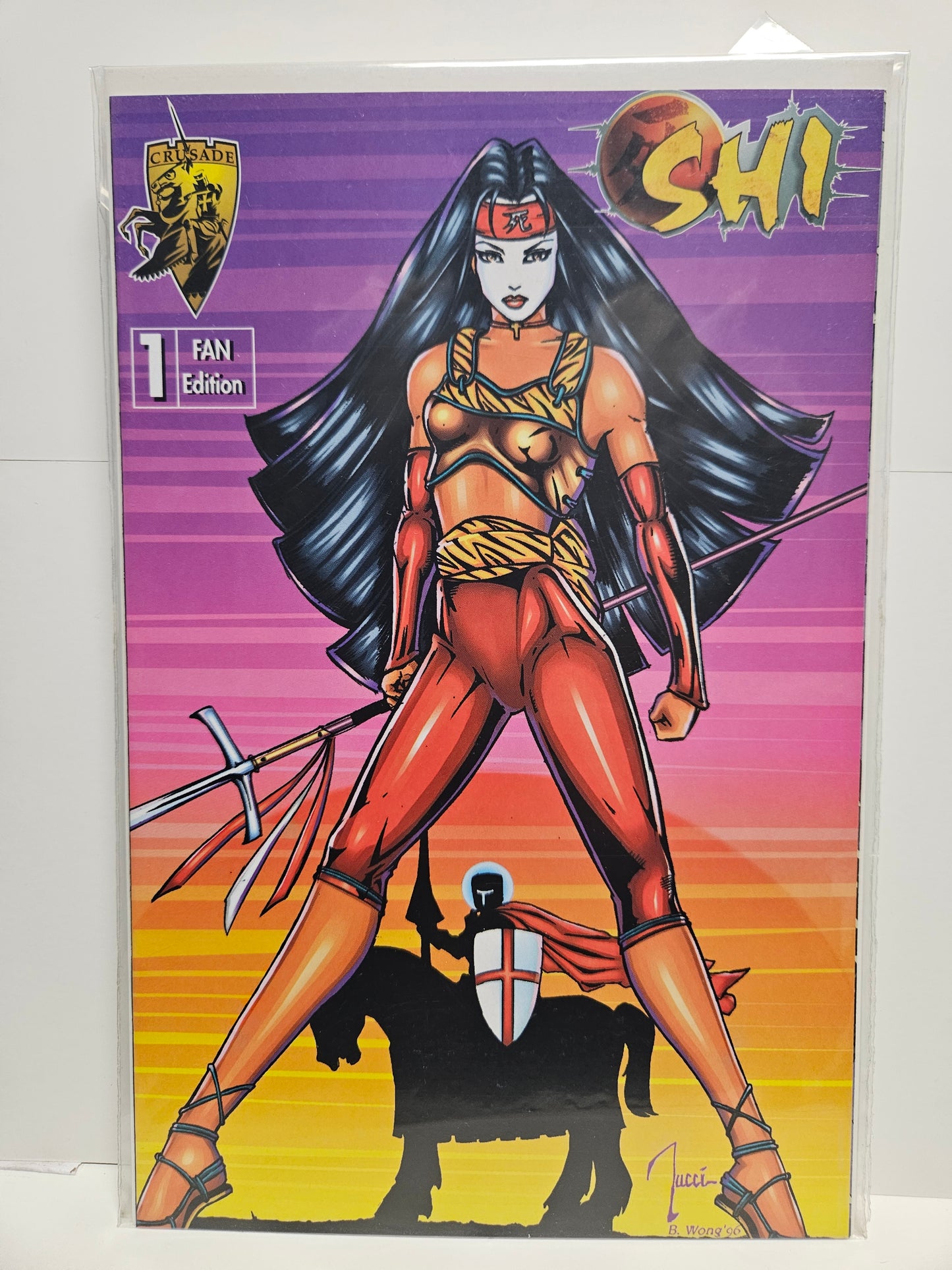 Shi: The Blood of Saints #1 (Fan Edition) 1996 CRUSADE COMICS