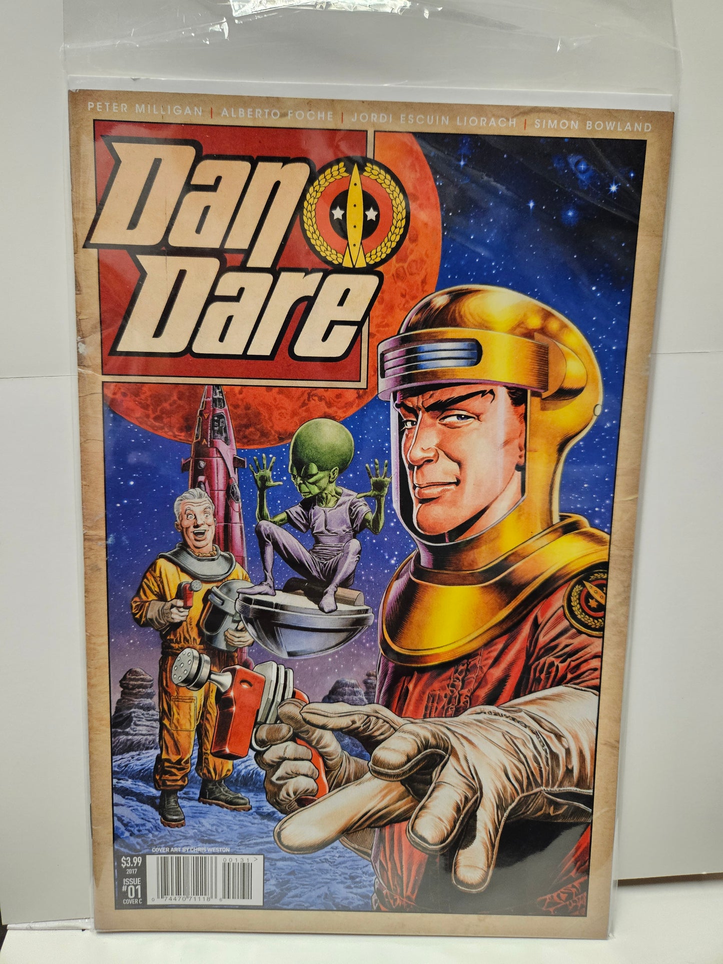 Dan Dare #1 2017 TITAN COMICS