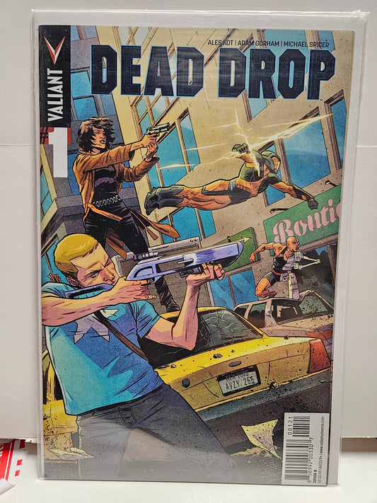 Dead Drop #1 Adam Gorham Variant 2015 VALIANT