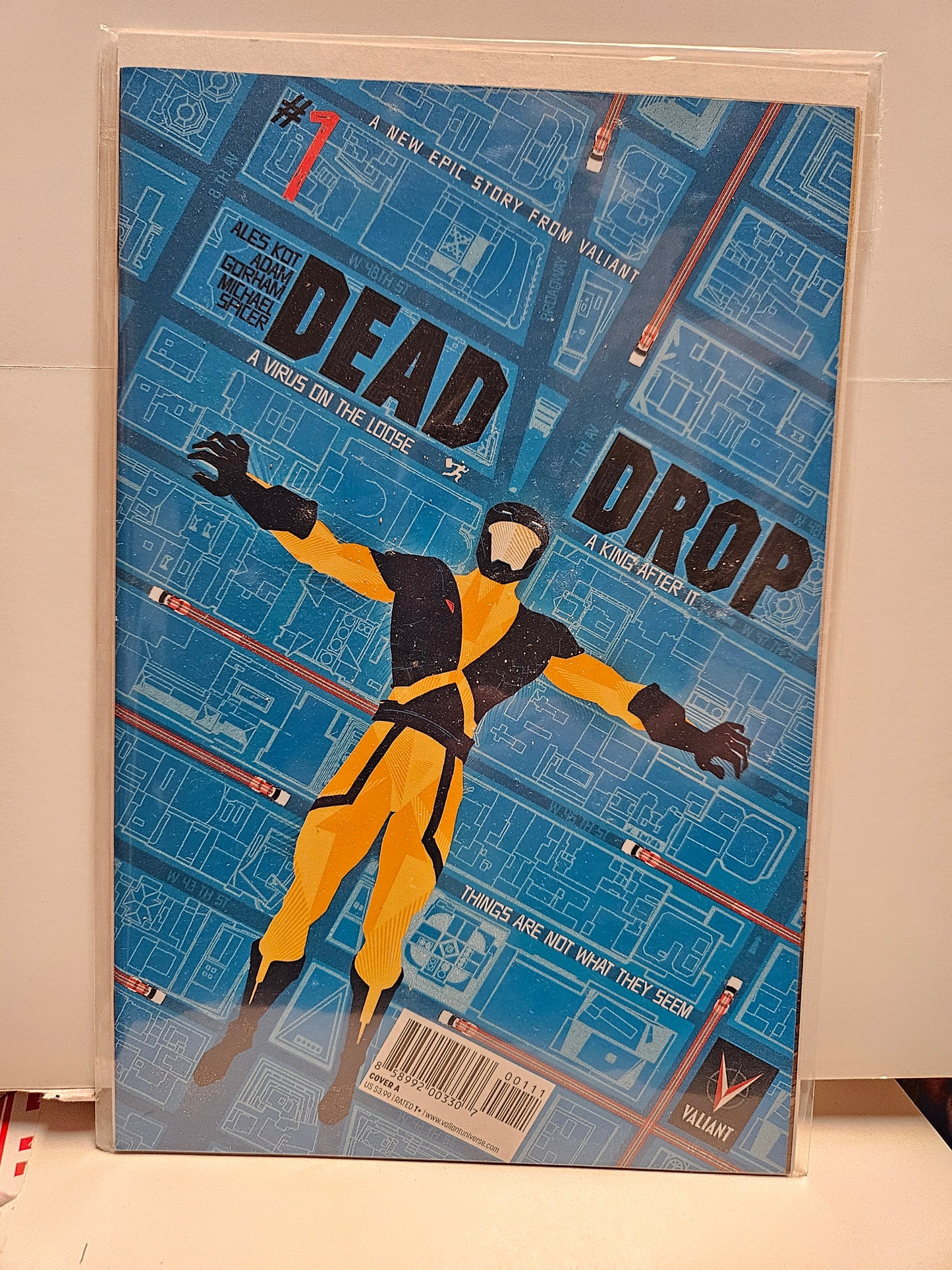 Dead Drop #1 Raul Allen Variant 2015 VALIANT