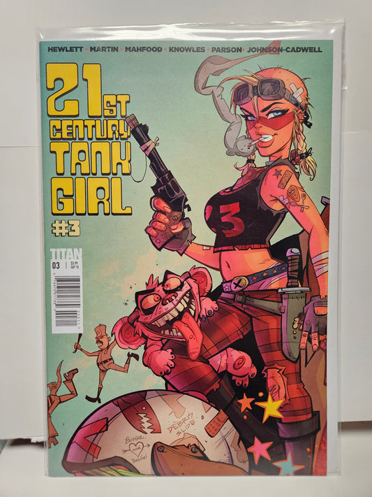 21st Century Tank Girl #3 2015 TITAN