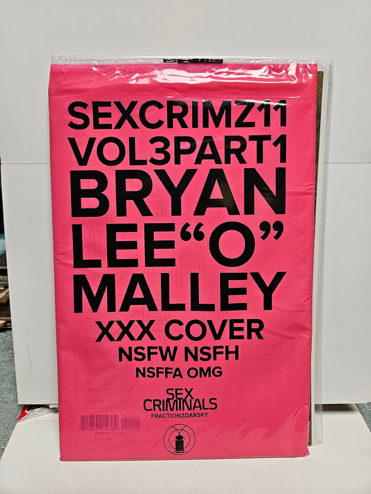 Sex Criminals #11 2015 Sealed Polybag Cover IMAGE COMICS