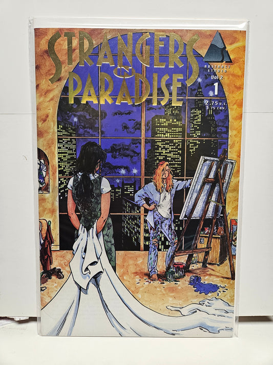 Strangers In Paradise #1 ABSTRACT STUDIO