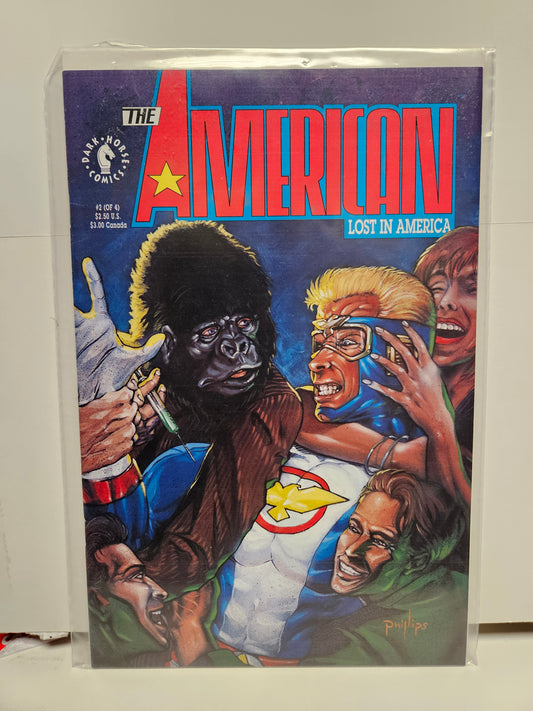 The American: Lost In America #2 1992 DARK HORSE COMICS