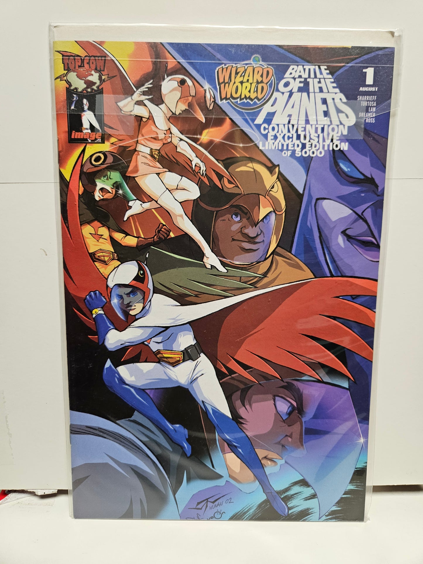 Battle of the Planets #1 Wizard World Variant 2002 IMAGE COMICS