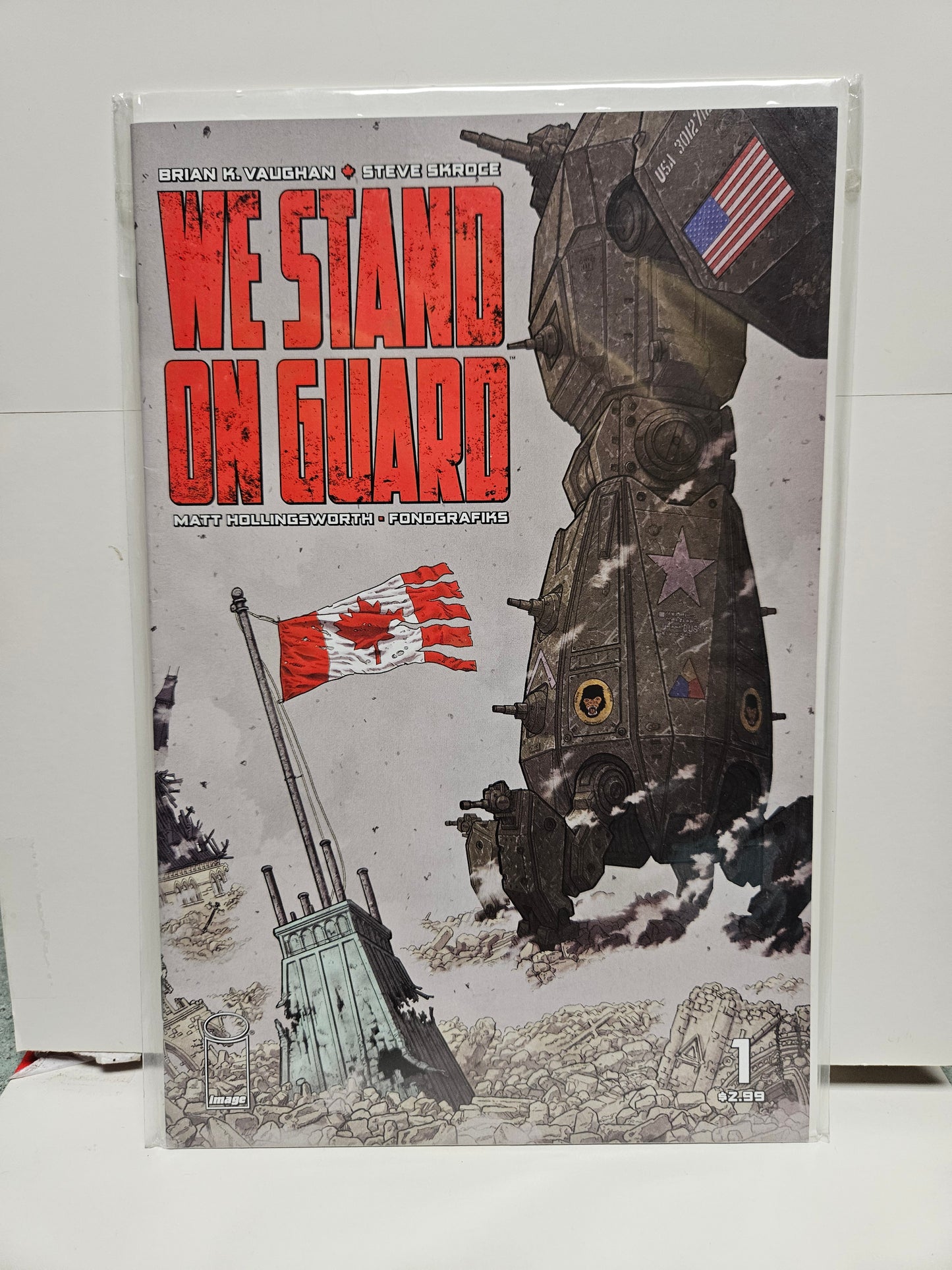 We Stand On Guard #1 2016 IMAGE COMICS