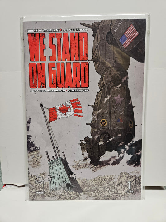 We Stand On Guard #1 2016 IMAGE COMICS