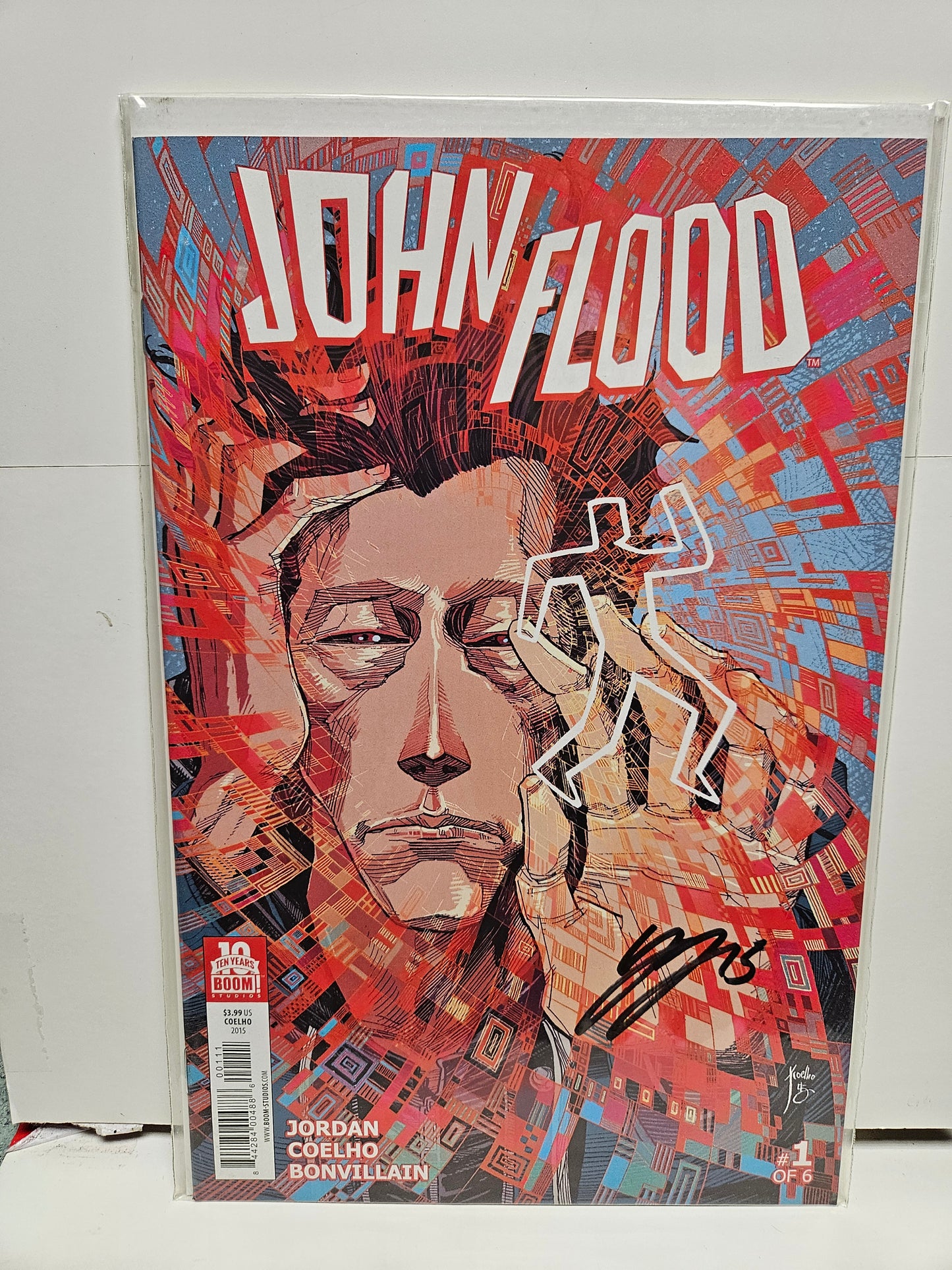John Flood #1 2015 Justin Jordan Signed BOOM! STUDIOS