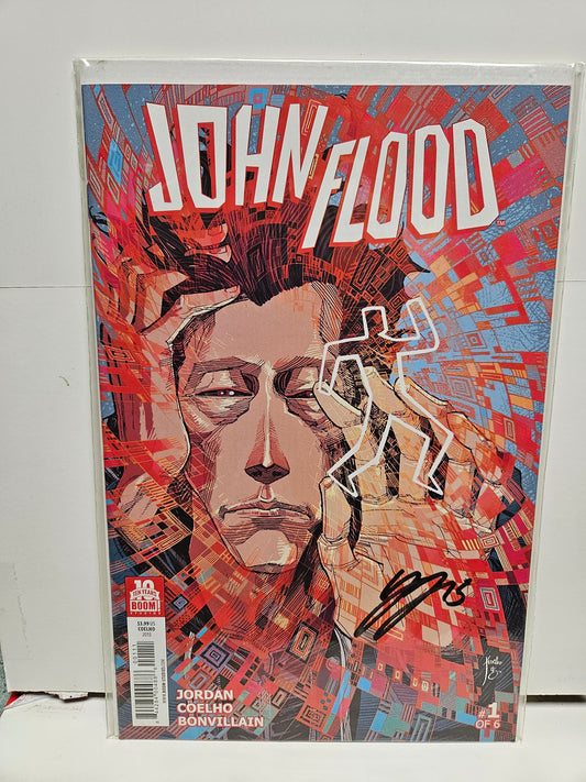 John Flood #1 2015 Justin Jordan Signed BOOM! STUDIOS