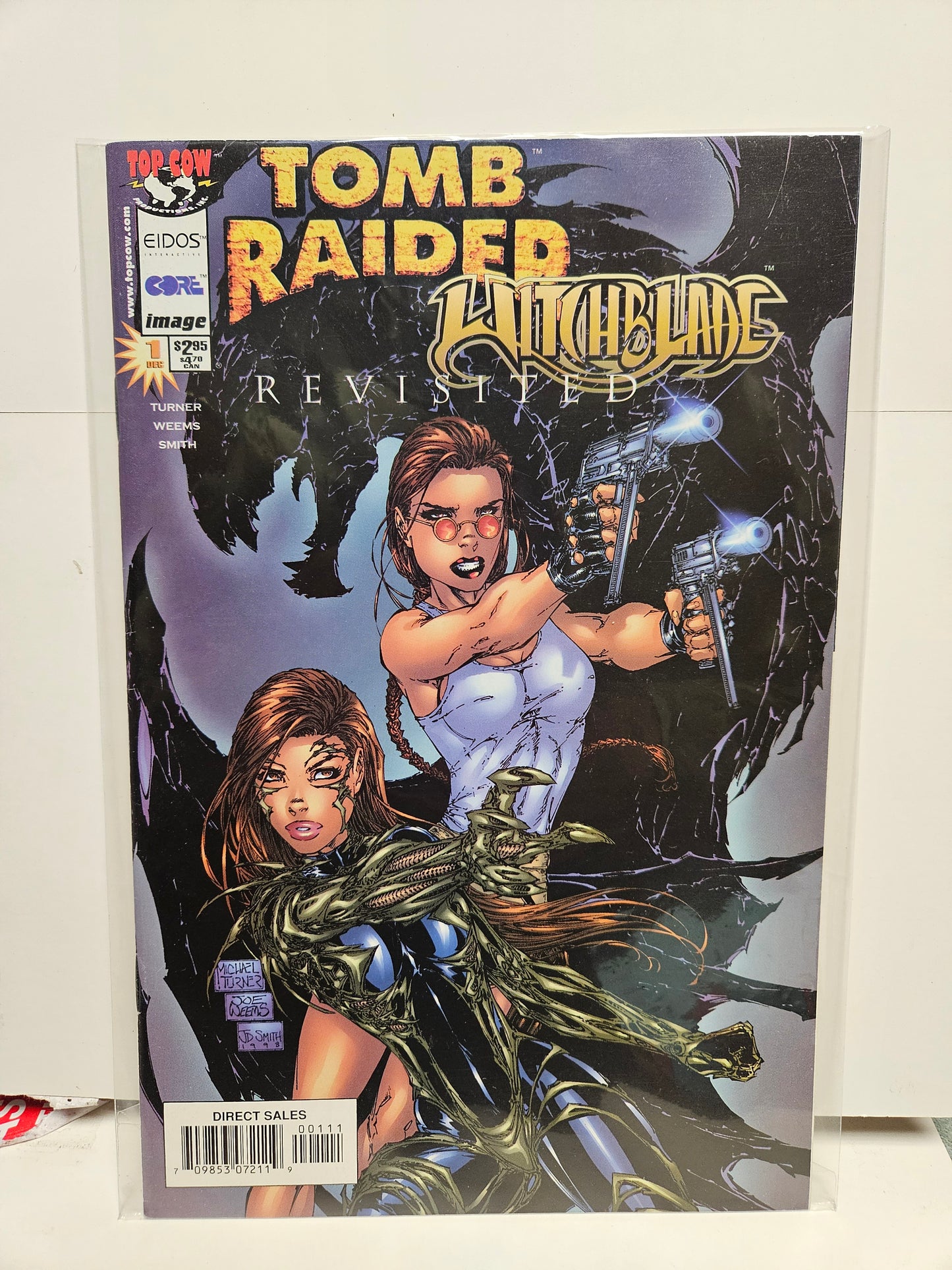 Tomb Raider / Witchblade: Revisted #1 1988 TOP COW
