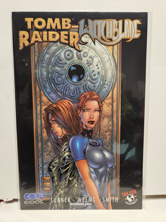Tomb Raider / Witchblade #1 Variant 1997 TOP COW