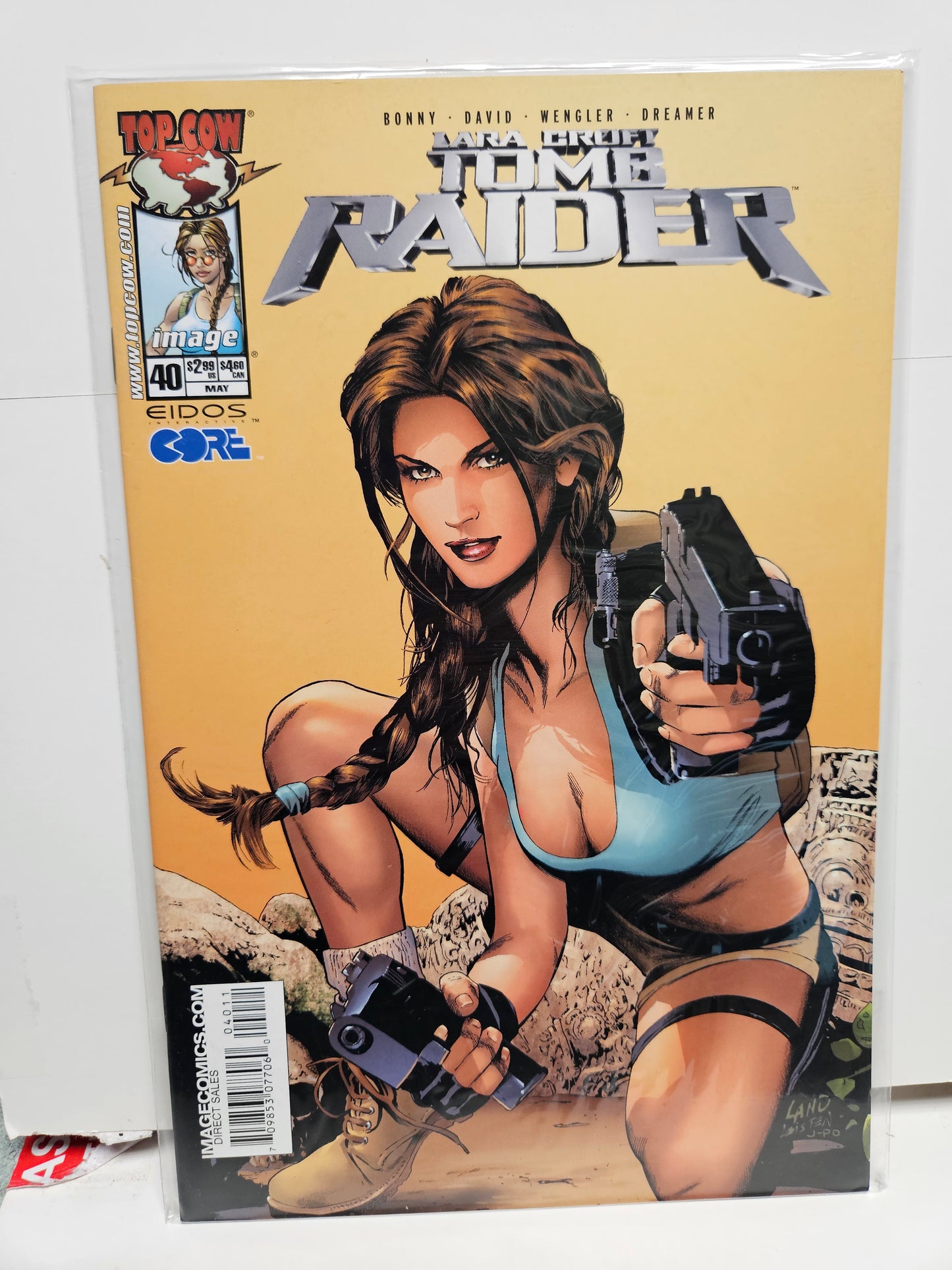 Tomb Raider #40 Greg Land Cover 2004 TOP COW