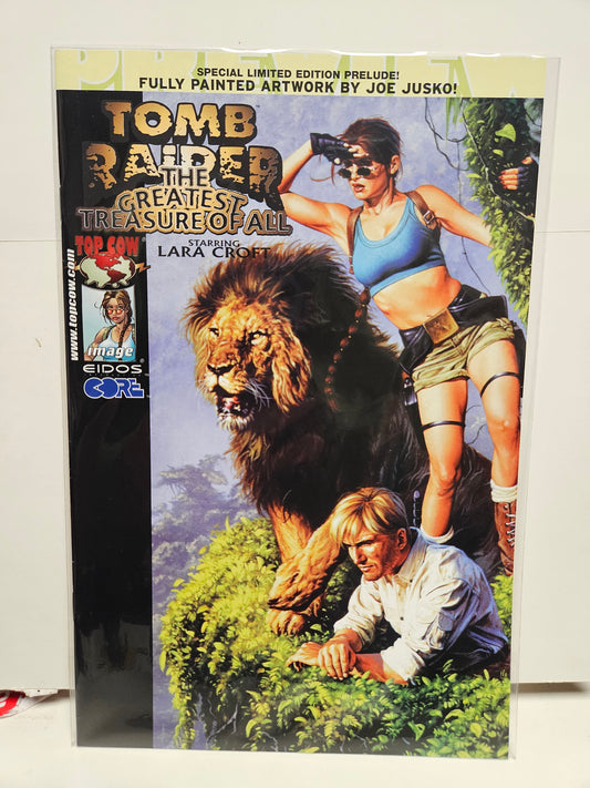 Tomb Raider: The Greatest Treasure of All #1 Lara Prelude Edition 2005 TOP COW