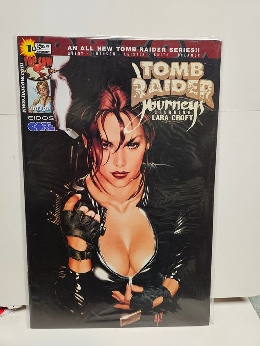 Tomb Raider: Journeys #1 Adam Hughes Cover 2002 TOP COW