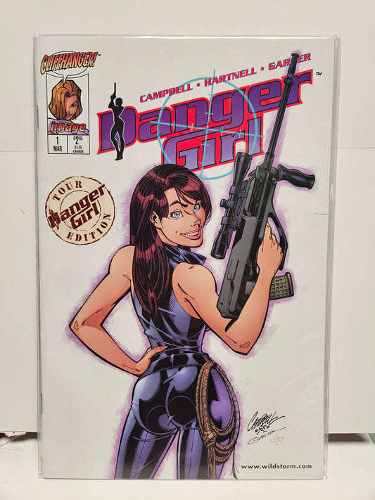 Danger Girl #1 Tour Edition 1998 IMAGE