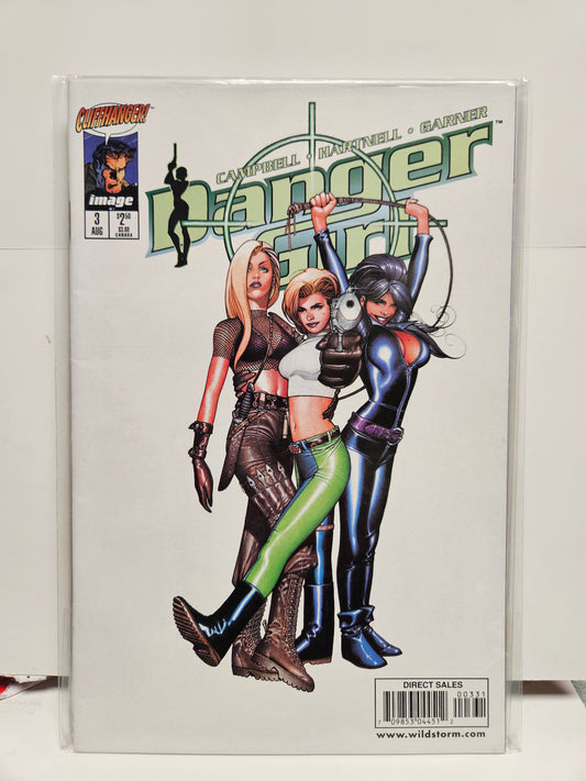 Danger Girl #3 Variant 1998 IMAGE