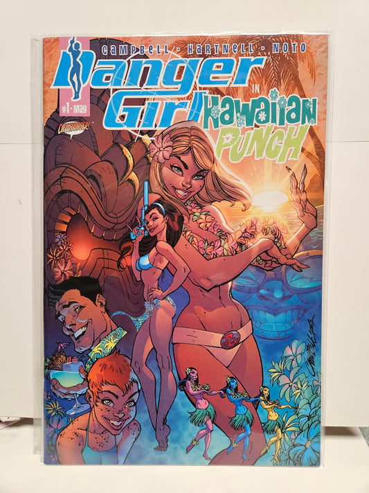 Danger Girl in Hawaiian Punch #1 2006 CLIFFHANGER