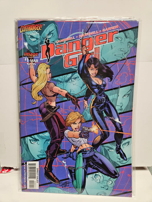 Danger Girl #1 1998 IMAGE