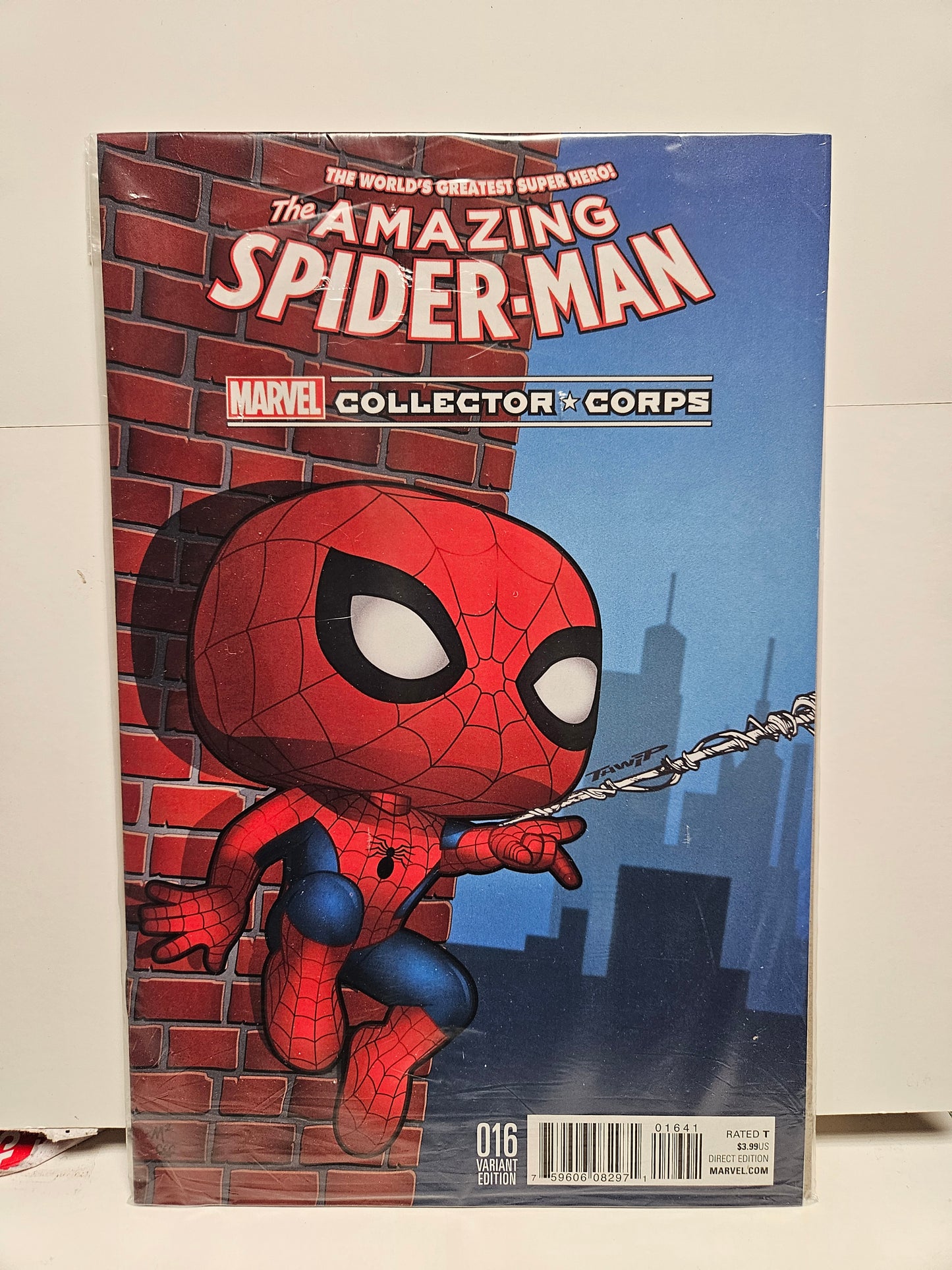 The Amazing Spider-Man #016 Variant Edition Sealed Polybag MARVEL
