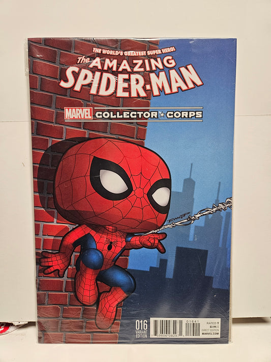 The Amazing Spider-Man #016 Variant Edition Sealed Polybag MARVEL