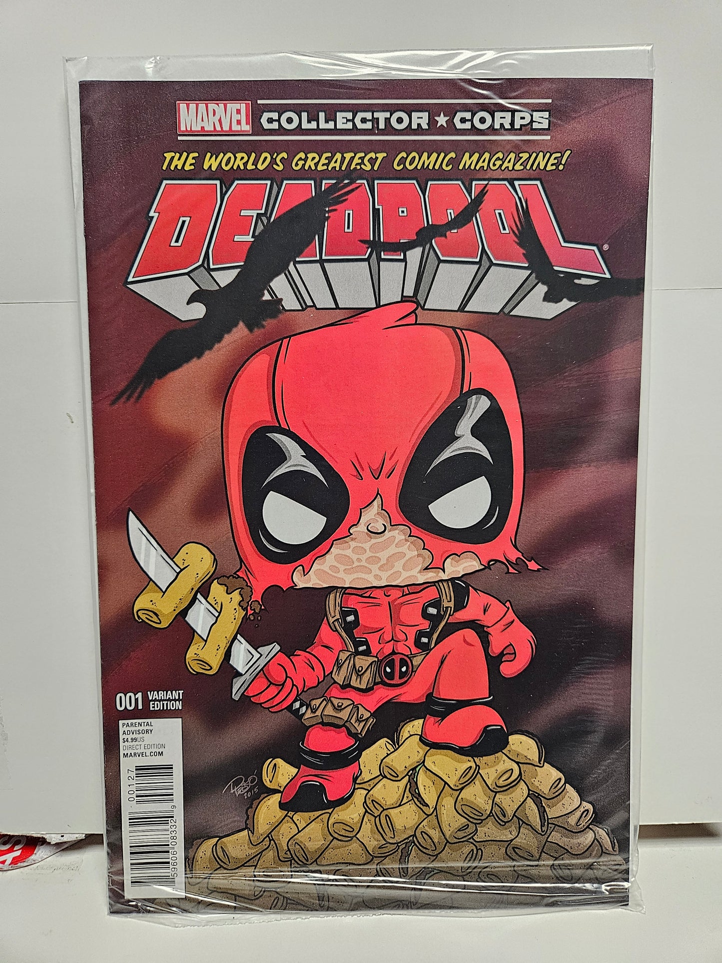 Deadpool #001 Variant Edition Sealed Polybag MARVEL