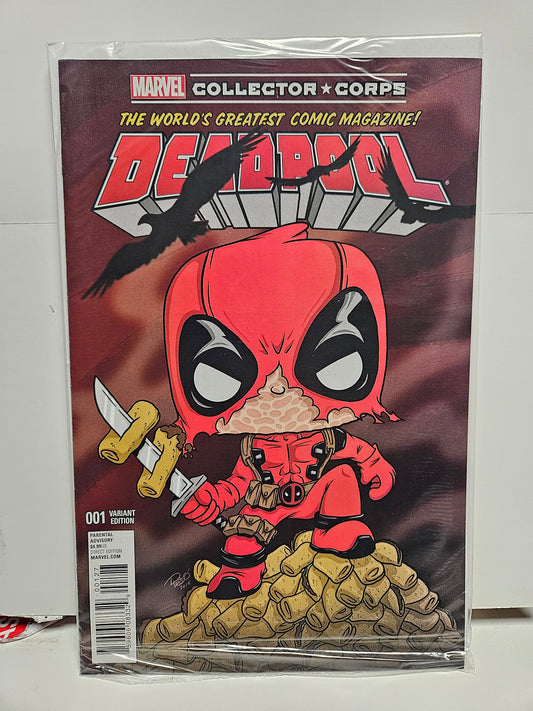 Deadpool #001 Variant Edition Sealed Polybag MARVEL
