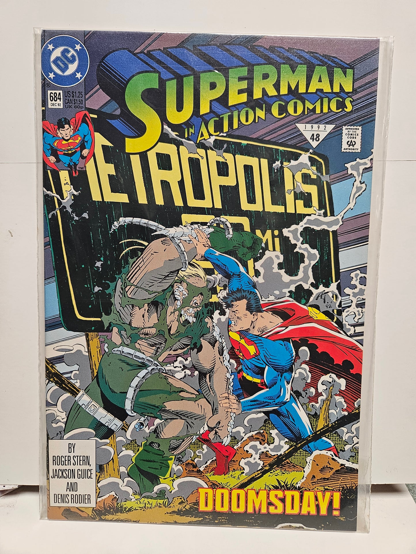(Superman) Action Comics #684 1992 DC COMICS