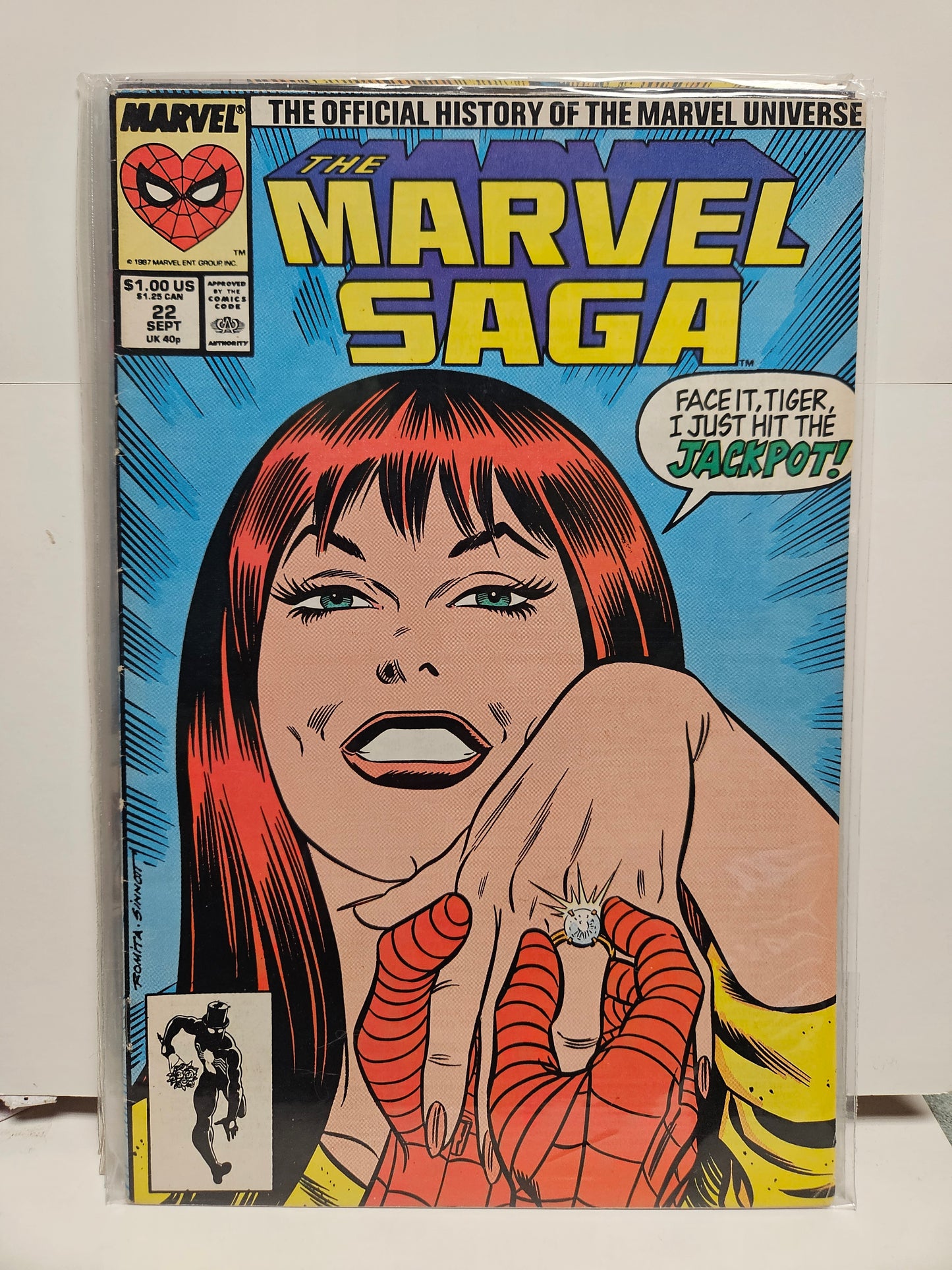 The Marvel Saga #22 1987 MARVEL COMICS