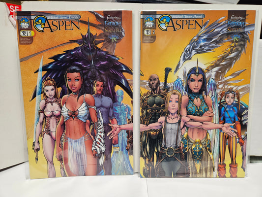 Michael Turner Presents: Aspen #1-3 2003 ASPEN