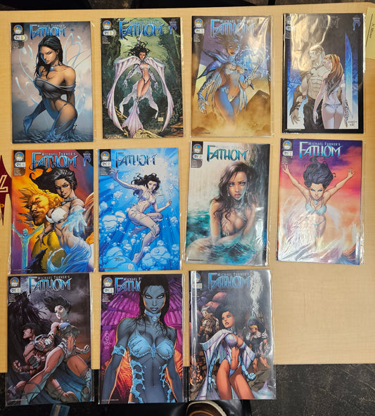 Michael Turner's Fathom #0-10 2008 ASPEN