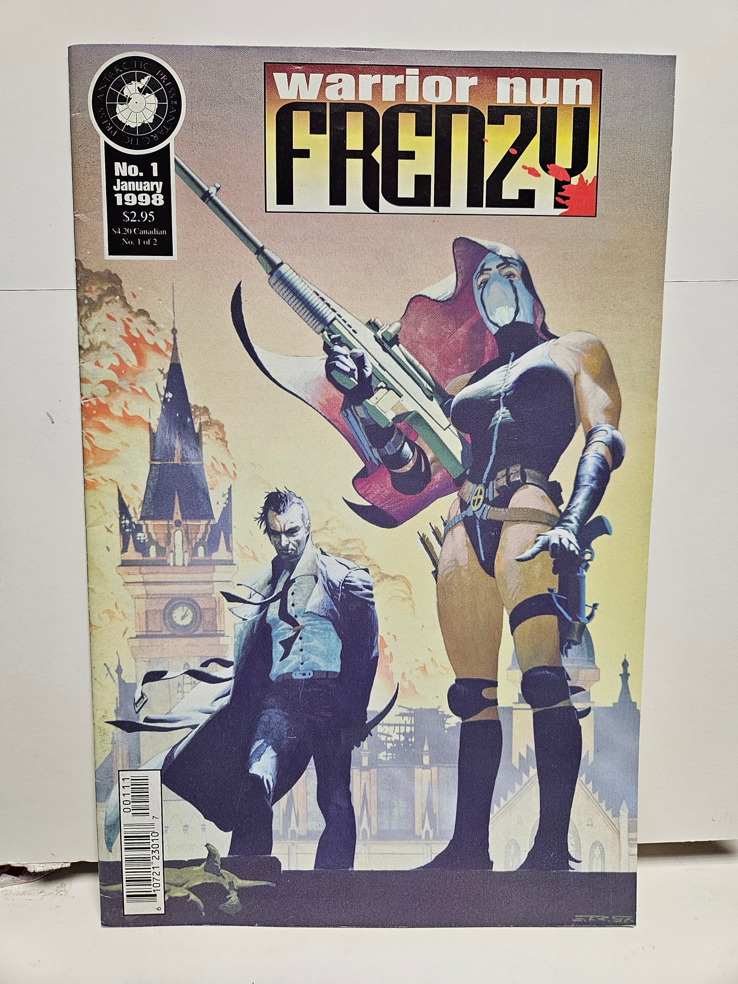Warrior Nun: Frenzy #1 1998 ANTARCTIC PRESS