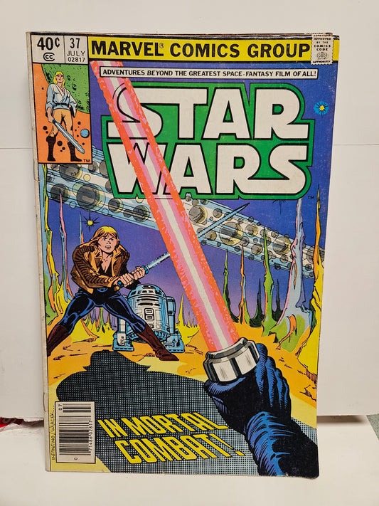 Star Wars #37 1980 Okay Condition MARVEL COMICS
