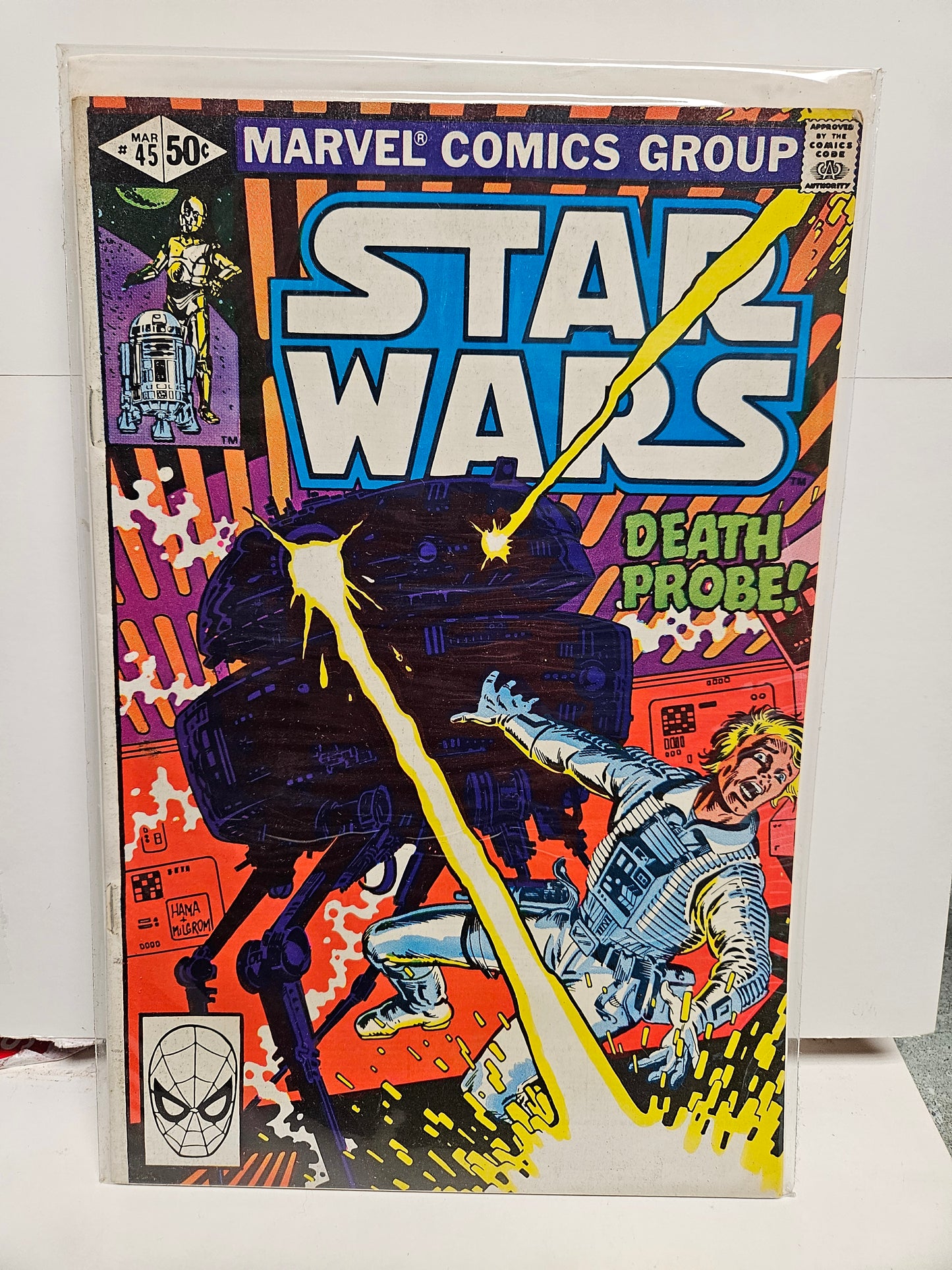 Star Wars #45 1981 Okay Condition MARVEL COMICS