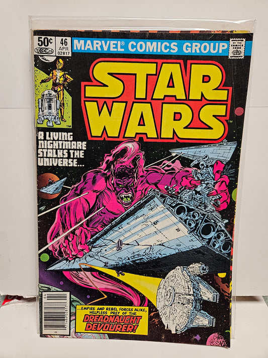 Star Wars #46 1981 Okay Condition MARVEL COMICS